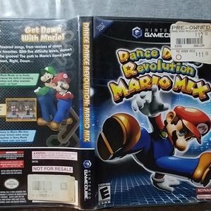 Nintendo GameCube Dance Dance Revolution Mario Mix